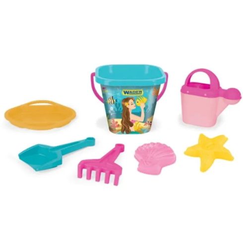 Wader, 7 részes homokozó játékszett, 00188