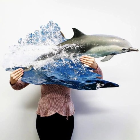 WOW Junior, 100 darabos Delfin puzzle csomag, 00208