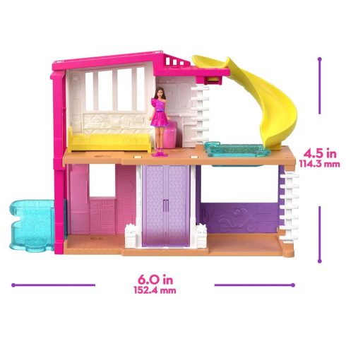 Barbie, Mini Barbieland, Kertvárosi Álomház játékszett, 00229