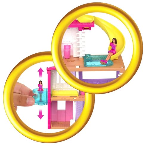 Barbie, Mini Barbieland, Kertvárosi Álomház játékszett, 00229
