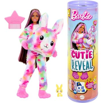 Barbie Cutie Reveal Meglepetés baba, nyuszi, 00250