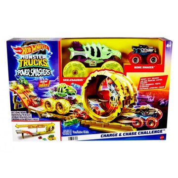   Hot Wheels Monster Trucks Power Smashers pálya játékszett, 00303