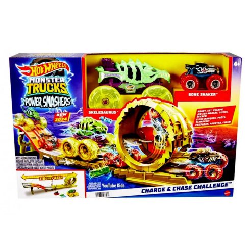 Hot Wheels Monster Trucks Power Smashers pálya játékszett, 00303