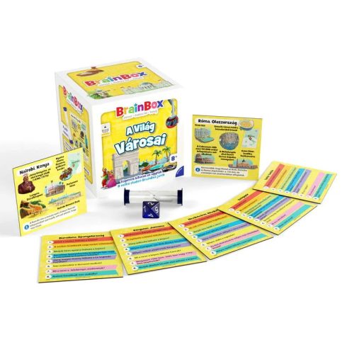 BrainBox, A Világ Városai társasjáték, Új kiadás, 00323