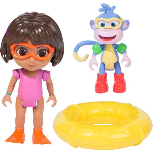 Dóra, a felfedező, Dóra és Cipő figura csomag, 00383