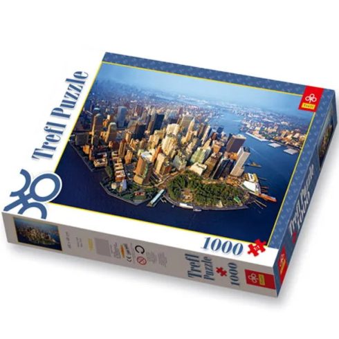 Trefl, 1000 darabos New York Manhattan puzzle csomag, 00395
