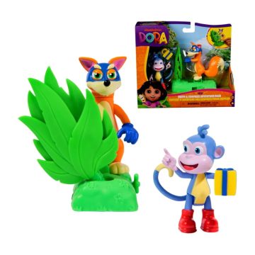 Dóra, a felfedező, Boots és Swiper figura csomag, 00422