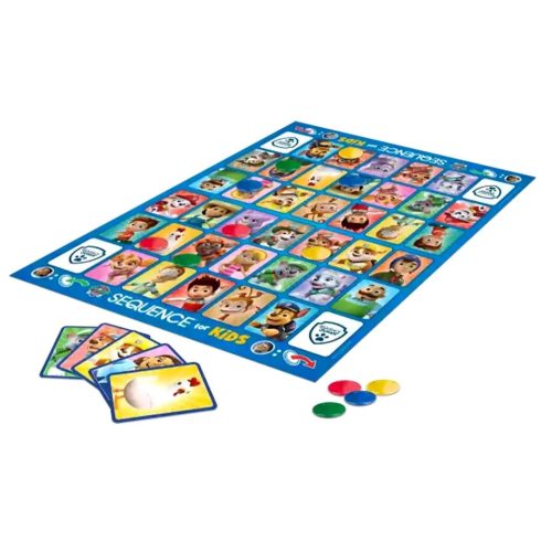 Sequence Junior, Mancs őrjárat társasjáték, 00430