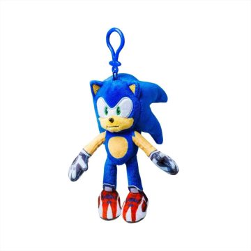 Sonic Akasztós Plüss Figura, 15 cm, 00451