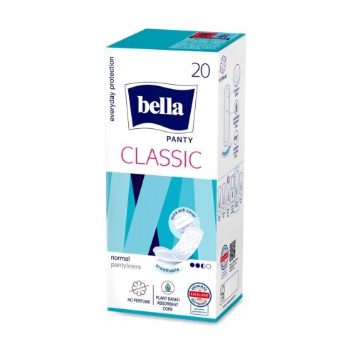 Bella Classic, 20 darabos női tisztasági betét csomag, 00483