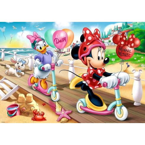 Trefl 200 darabos puzzle - Minnie egér a tengerparton - 00554
