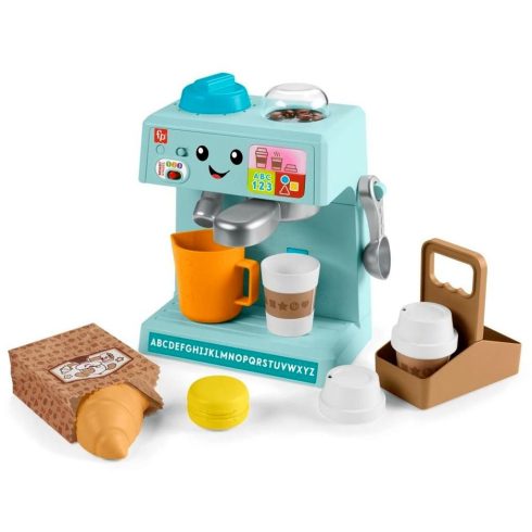Fisher Price Kacagj és Fejlődj, Barista Kávéfőző játékszett, 00558