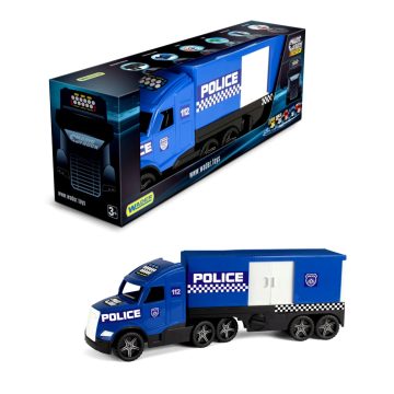 Wader, Magic Truck Rendőrkamion, 81 cm, 00575