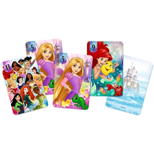 Trefl Disney Hercegnők, Fekete Péter játékkártya csomag, 00634