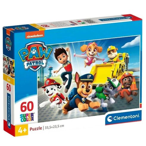 Clementoni Mancs őrjárat, 60 darabos puzzle csomag, 00652