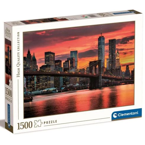 Clementoni Keleti folyó alkonyatkor, 1500 darabos puzzle csomag, 00656