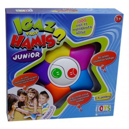 Igaz vagy Hamis? Junior társasjáték - 00673