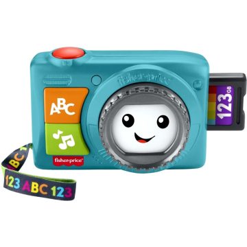   Fisher Price, Kacagj és fejlődj, tanuló fényképezőgép bébijáték, 00691