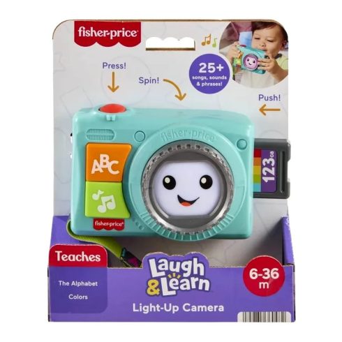 Fisher Price, Kacagj és fejlődj, tanuló fényképezőgép bébijáték, 00691
