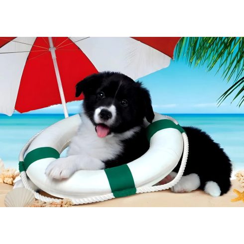 Clementoni, 104 darabos Napos Tengerpart puzzle, 00694