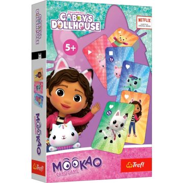   Trefl, Bocis Mookao kártyajáték csomag, Gabi babaháza, 00717
