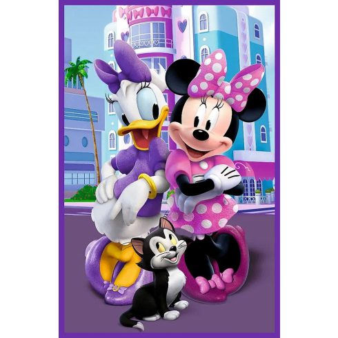 Trefl, 3 x 80 darabos puzzle, Disney, Minnie egér és barátai, 00724