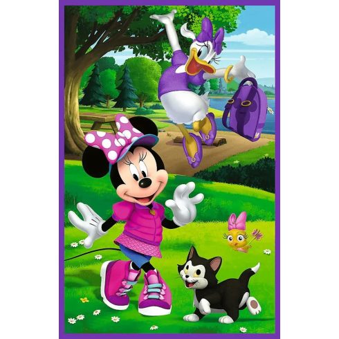 Trefl, 3 x 80 darabos puzzle, Disney, Minnie egér és barátai, 00724