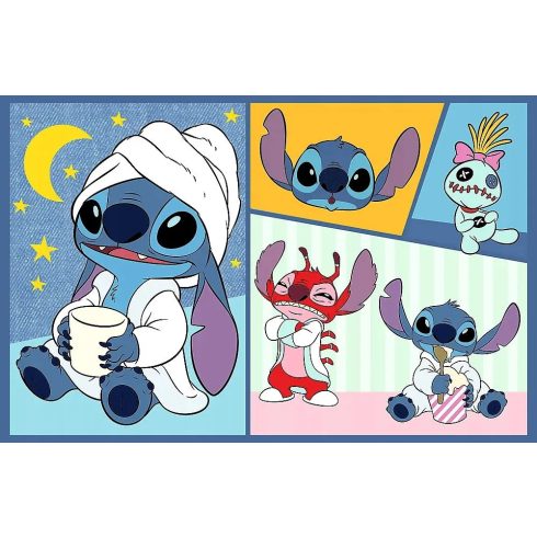 Trefl 2 x 70 darabos Disney, Stitch puzzle csomag, 00737