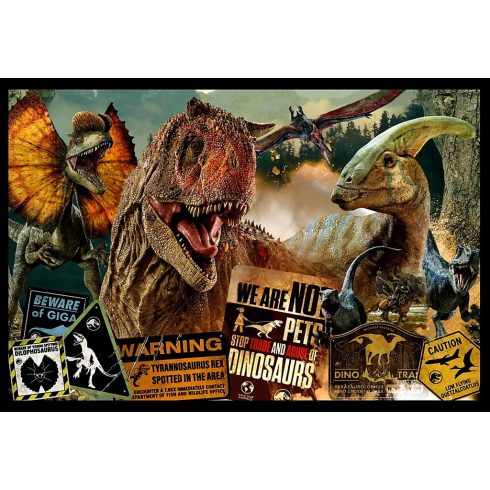 Trefl 2 x 200 darabos Jurassic World puzzle csomag, 00741