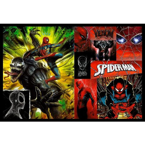 Trefl 2 x 200 darabos Pókember puzzle csomag, 00744