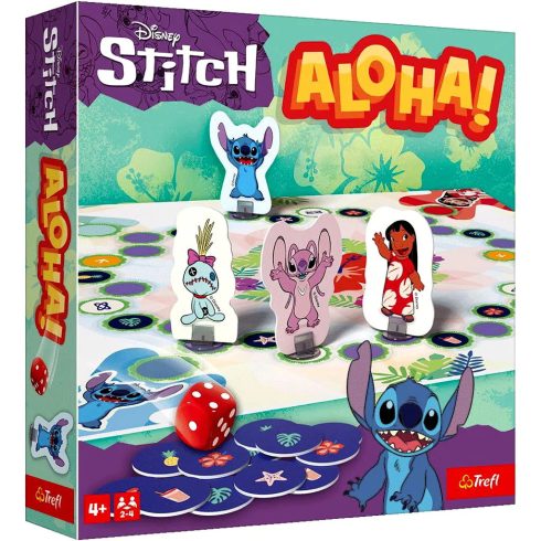 Trefl, Stitch Aloha! társasjáték, 00746