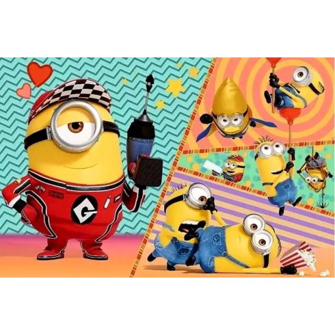 Trefl 60 darabos puzzle csomag, Boldog Minyonok, 00756
