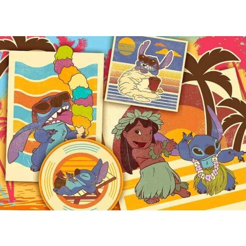 Trefl Disney, Lilo & Stitch, 200 darabos puzzle csomag, 00758