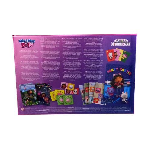 Trefl, Gabi babaháza 8 az 1-ben társasjáték gyűjtemény, 00774