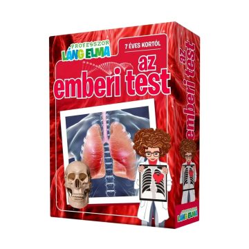   Professzor Láng Elma, Az emberi test társasjáték csomag, 00799