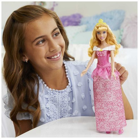 Disney Csillogó Hercegnők játékbaba, Csipkerózsika, 00824