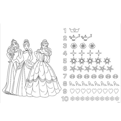 Trefl 24 darabos Maxi puzzle, Disney Hercegnők, 00925