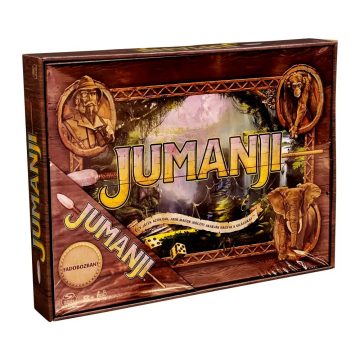 Jumanji társasjáték, új kiadás fadobozban, 00929