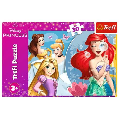 Trefl 30 darabos puzzle, Disney Hercegnők, 00935