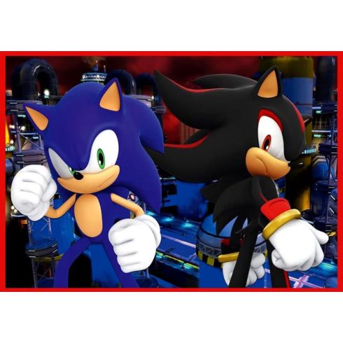 Trefl Sonic, 4 az 1-ben puzzle csomag, 00942