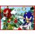Trefl Sonic, 4 az 1-ben puzzle csomag, 00942