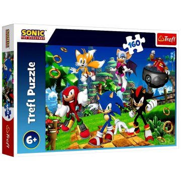 Trefl Sonic, 160 darabos puzzle csomag, 00943