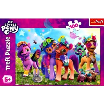   Trefl My Little Pony Vicces Pónik, 100 darabos puzzle csomag, 00945