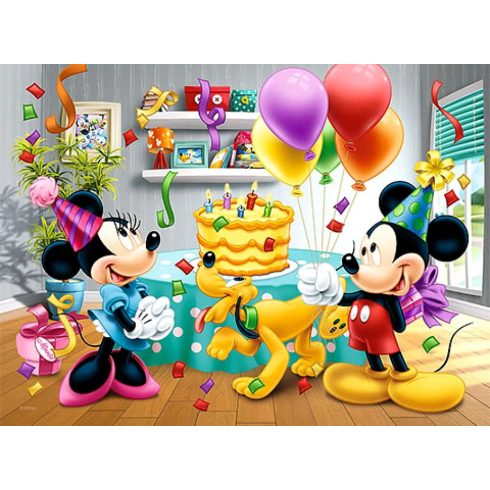 Trefl 30 darabos puzzle, Minnie egér szülinapi torta, 00954