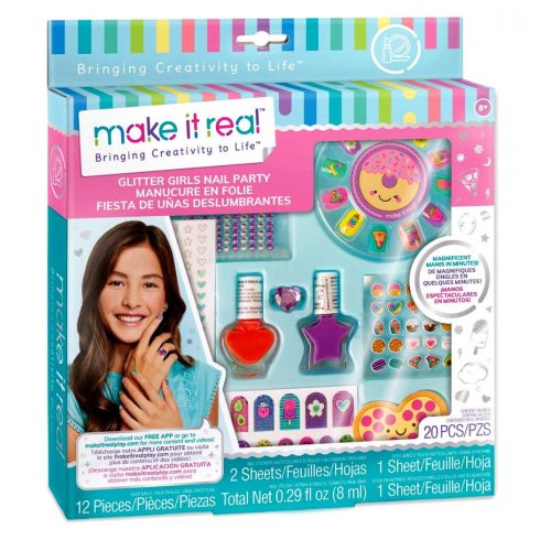 Make it real szépségszett - csillogó körmök - 00983