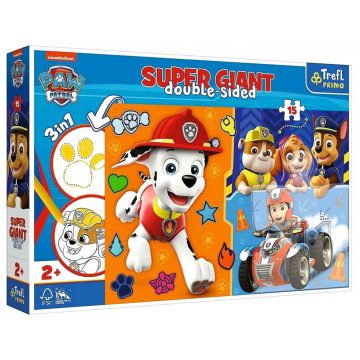   Trefl SUPER GIANT 15 darabos puzzle csomag - Mancs őrjárat - 00999