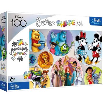   Trefl - Csodálatos Disney világ - 160 darabos XL puzzle - 01011