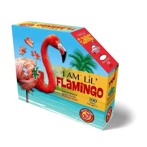 WOW Junior, 100 darabos Flamingó puzzle csomag, 01022
