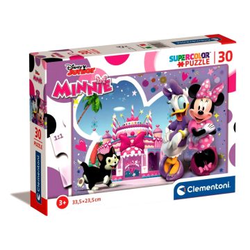 Clementoni puzzle - Minnie egér - 30 darabos csomag - 01024