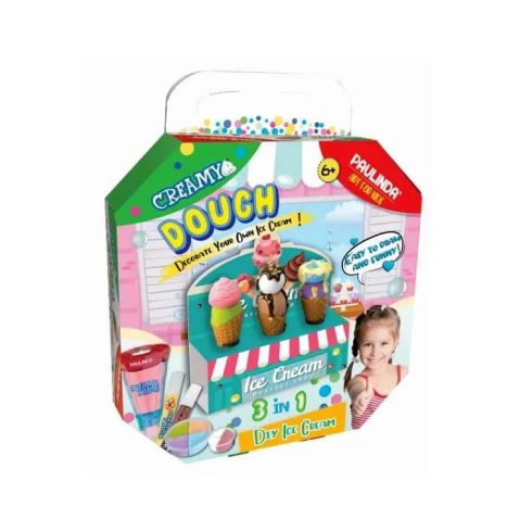 Paulinda Creamy Dough, Fagyis játékszett, 01025